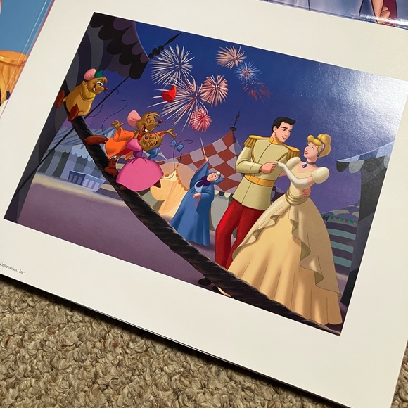 Cinderella 2 Lithographs - Picture 3 of 7